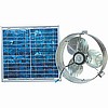 Ventamatic Solar-Powered Ventilating Fan with Panel — Gable-Mounted Ventilator, Model# VX2515SOLARGA